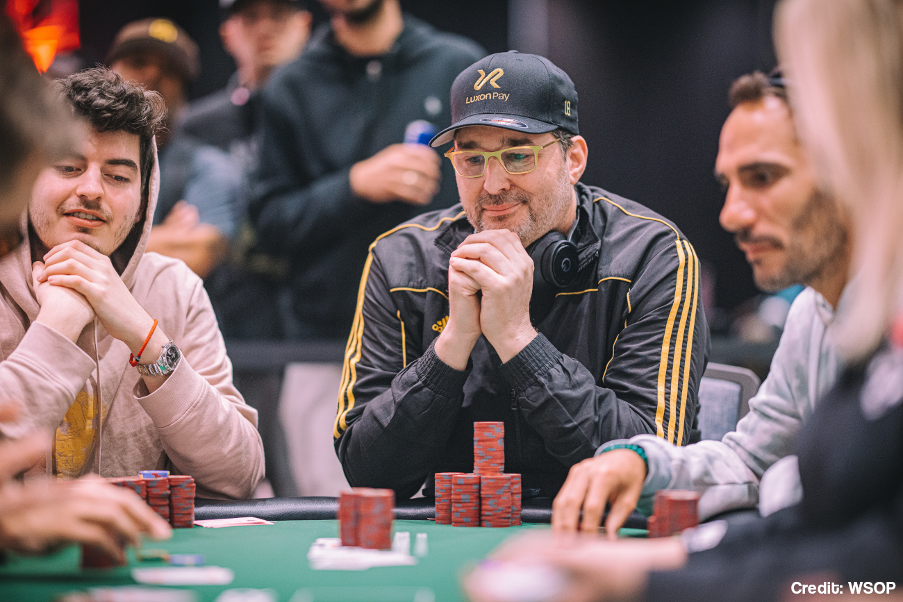 Phil Hellmuth plays in Event 35 -- 10k Secret Bounty No-Limit Hold em